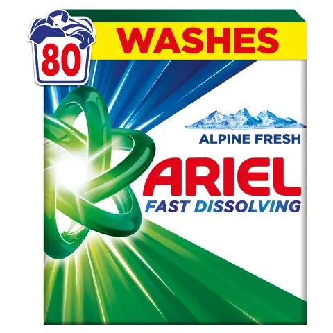 Ariel Alpine Fresh Mosópor, 4.4 kg, 80 Mosáshoz termékhez kapcsolódó kép