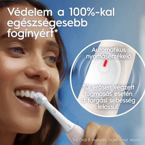 Oral-B iO 2 Elektromos Fogkefe, Calm Pink termékhez kapcsolódó kép