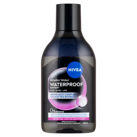 NIVEA Expert kétfázisú micellás víz aminosav komplex-szel és fekete tea kivonattal 400 ml termékhez kapcsolódó kép