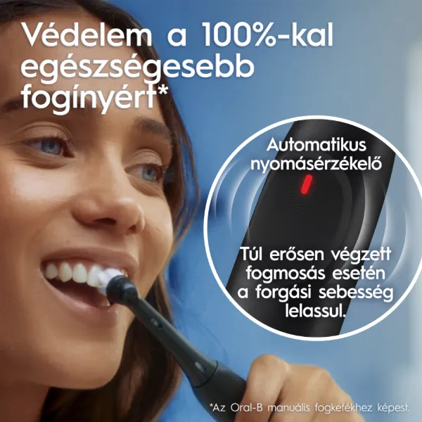 Oral-B iO 2 Elektromos Fogkefe, Éjfekete és Erdőzöld termékhez kapcsolódó kép