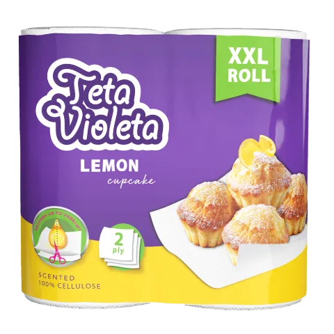 Violeta Maxi háztartási papírtörlő 2 rétegű 2 tekercs Citrom illat termékhez kapcsolódó kép