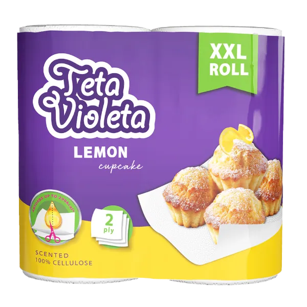 Violeta Maxi háztartási papírtörlő 2 rétegű 2 tekercs Citrom illat termékhez kapcsolódó kép