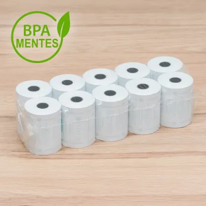 Pénztárszalag 57mmx50mm thermo (hőérzékeny) 10 tekercs/csomag Hőpapír banki terminálokhoz termékhez kapcsolódó kép