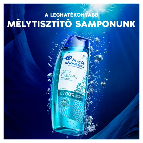 Head & Shoulders Deep Cleanse Scalp Detox korpásodás elleni sampon – 300 ml termékhez kapcsolódó kép