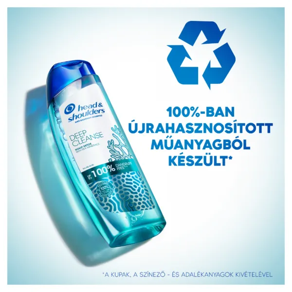 Head & Shoulders Deep Cleanse Scalp Detox korpásodás elleni sampon – 300 ml termékhez kapcsolódó kép