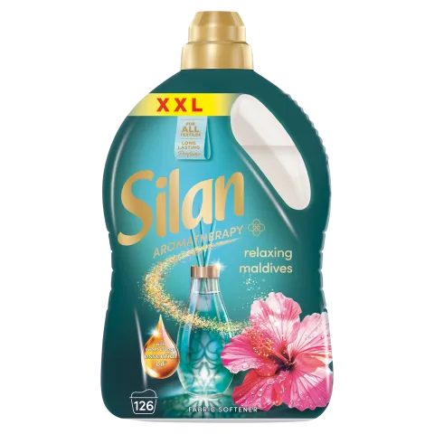 Silan Aromatherapy Relaxing Maldives textilöblítő koncentrátum 126 mosás 2772 ml termékhez kapcsolódó kép