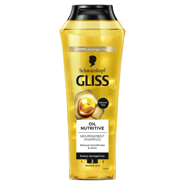 Gliss Tápláló Olaj sampon omega 9 olajsavval és marula olajjal 250 ml termékhez kapcsolódó kép