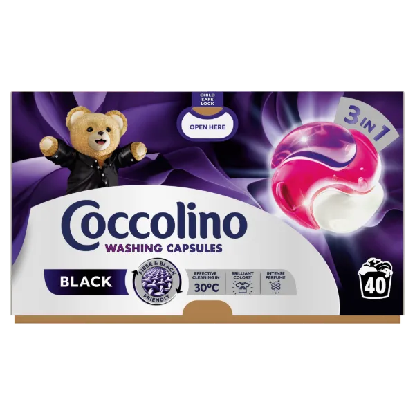 Coccolino Black 3in1 mosókapszula 40 mosás 692 g  termékhez kapcsolódó kép
