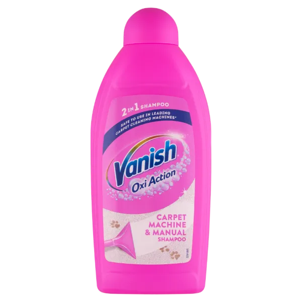 Vanish Oxi Action gépi szőnyeg- és kárpittisztító sampon 500 ml termékhez kapcsolódó kép