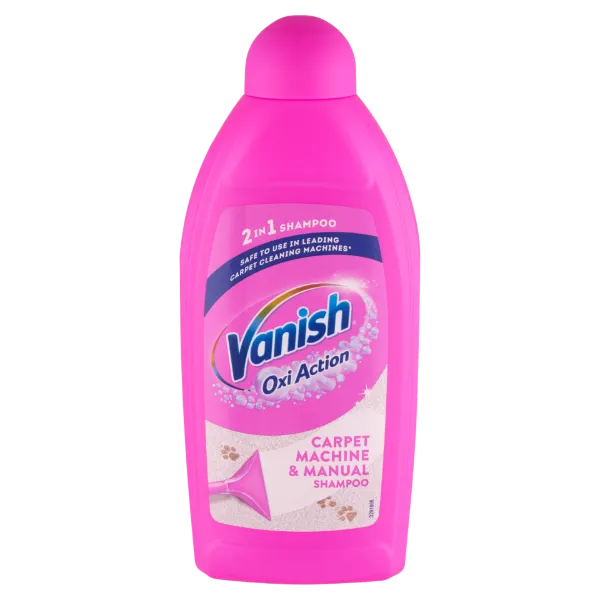 Vanish Oxi Action gépi szőnyeg- és kárpittisztító sampon 500 ml termékhez kapcsolódó kép