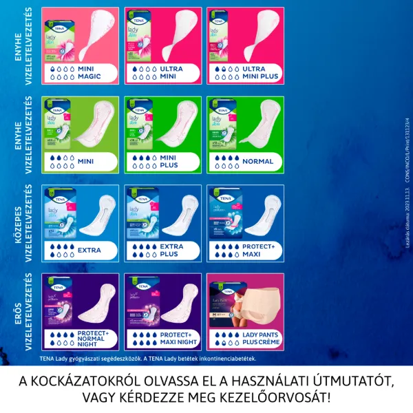 Tena Lady Slim Mini inkontinencia betét 10 db termékhez kapcsolódó kép