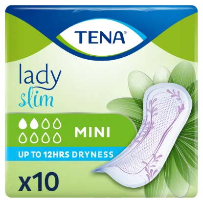 Tena Lady Slim Mini inkontinencia betét 10 db termékhez kapcsolódó kép