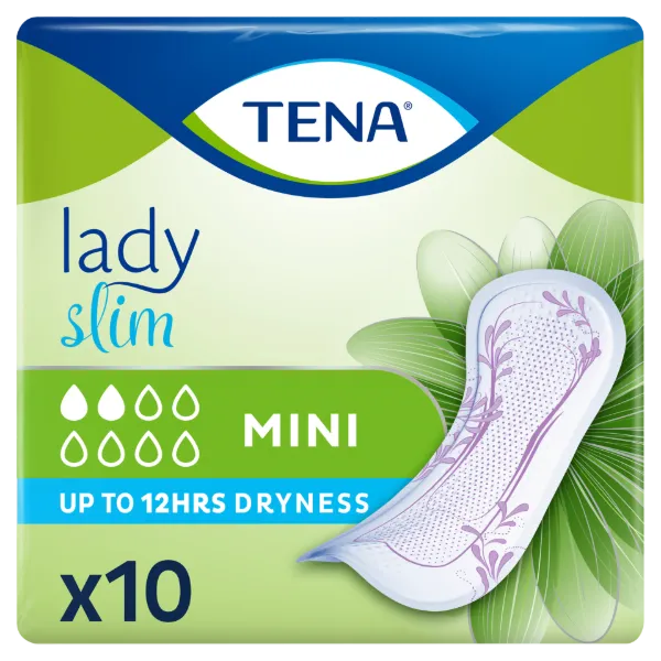 Tena Lady Slim Mini inkontinencia betét 10 db termékhez kapcsolódó kép