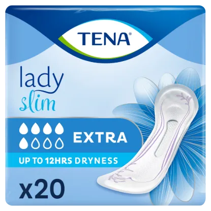 Tena Lady Slim Extra puha inkontinenciabetét rendszeres vizeletvesztésre 20 db termékhez kapcsolódó kép