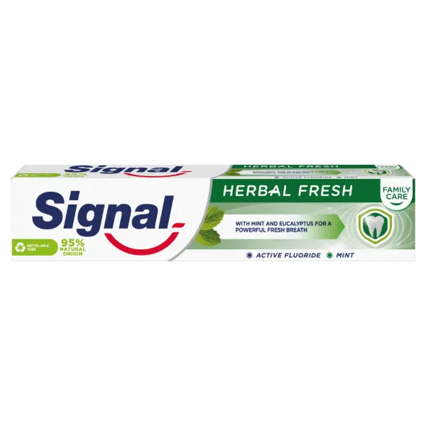 Signal Family Care Herbal Fresh fogkrém 75 ml termékhez kapcsolódó kép