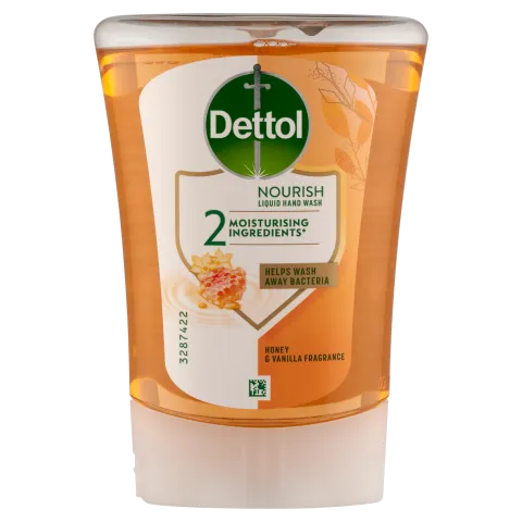 Dettol Mézes érintés nélküli kézmosó készülék utántöltő 250 ml termékhez kapcsolódó kép