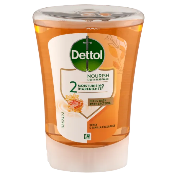 Dettol Mézes érintés nélküli kézmosó készülék utántöltő 250 ml termékhez kapcsolódó kép