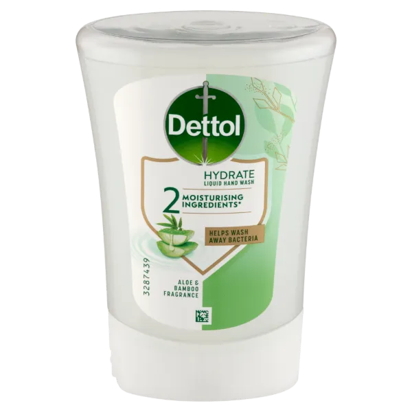 Dettol Aloe Vera és Bambusz utántöltő folyékony szappan 250 ml termékhez kapcsolódó kép