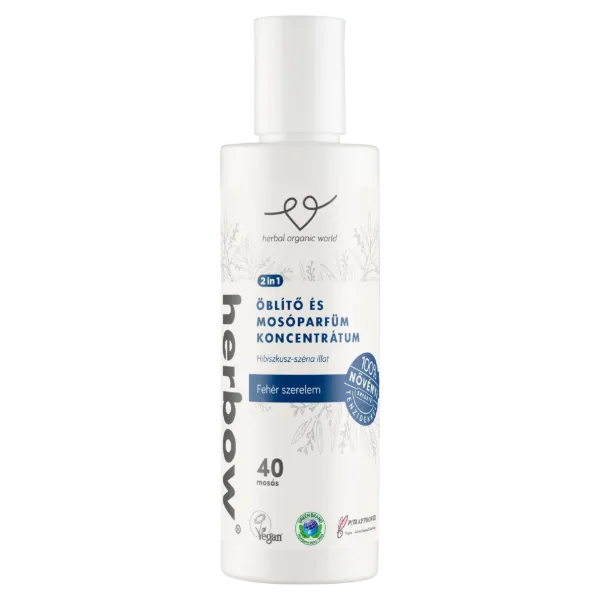 Herbow 2in1 Fehér Szerelem mosóparfüm öblítő koncentrátum 40 mosás 200 ml termékhez kapcsolódó kép