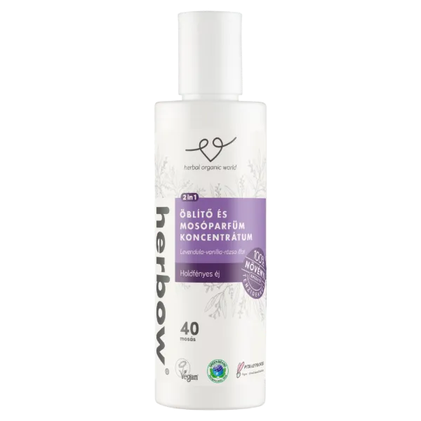 Herbow 2in1 Holdfényes Éj mosóparfüm öblítő koncentrátum 40 mosás 200 ml termékhez kapcsolódó kép