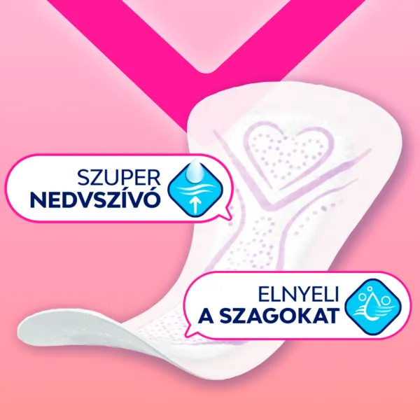 Libresse Dailies V-Protection & Freshness Regular tisztasági betét 58 db termékhez kapcsolódó kép