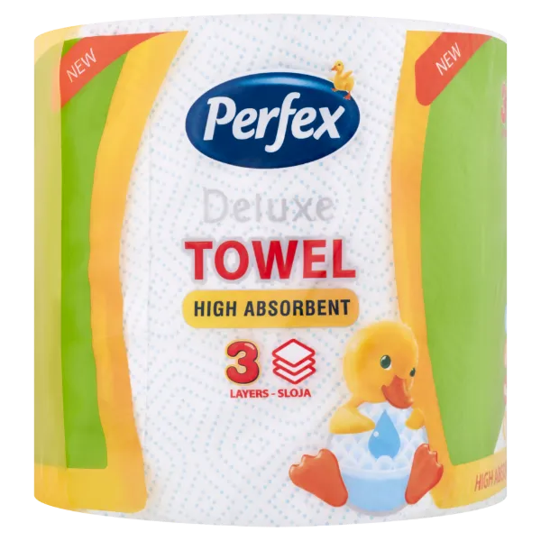Perfex Deluxe konyhai kéztörlő 3 rétegű 1 tekercs termékhez kapcsolódó kép