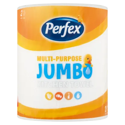 Perfex Jumbo konyhai kéztörlő 2 rétegű 1 tekercs termékhez kapcsolódó kép
