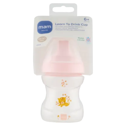 MAM Learn to Drink Cup ivópohár 190 ml-es 6+ hónap termékhez kapcsolódó kép