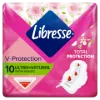 Libresse V-Protection Ultra+ Natural egészségügyi betét aloe vera kivonattal 10 db termékhez kapcsolódó kép