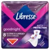 Libresse U.T Goodnight egészségügyi betét 8db termékhez kapcsolódó kép