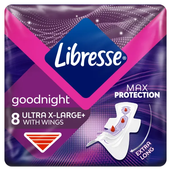 Libresse U.T Goodnight egészségügyi betét 8db termékhez kapcsolódó kép