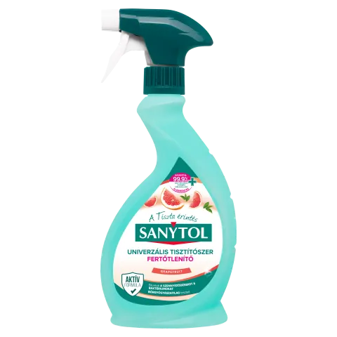 Sanytol fertőtlenítő univerzális tisztítószer grapefruit illattal 500 ml termékhez kapcsolódó kép