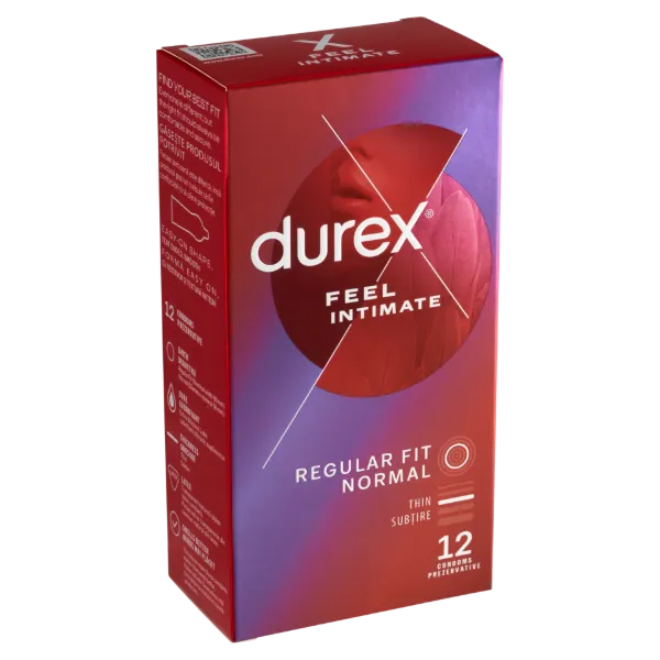 Durex Feel Intimate óvszer 12 db termékhez kapcsolódó kép
