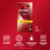Durex Feel Ultra Thin óvszer 2 x 10 db termékhez kapcsolódó kép