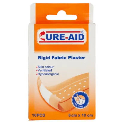 Cure-Aid kemény textil ragtapasz 6 cm x 10 cm 10 db termékhez kapcsolódó kép