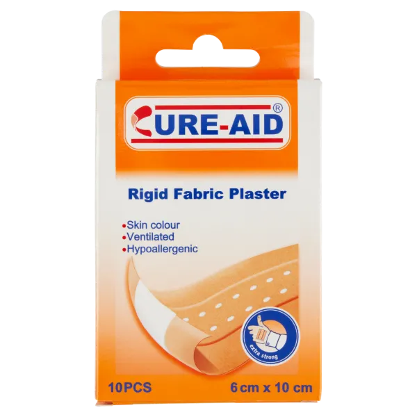 Cure-Aid kemény textil ragtapasz 6 cm x 10 cm 10 db termékhez kapcsolódó kép