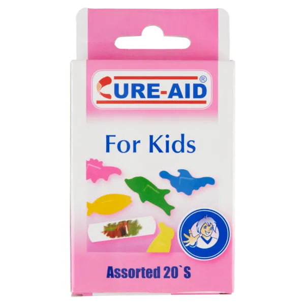 Cure-Aid vízálló ragtapasz gyermekek számára 20 db termékhez kapcsolódó kép