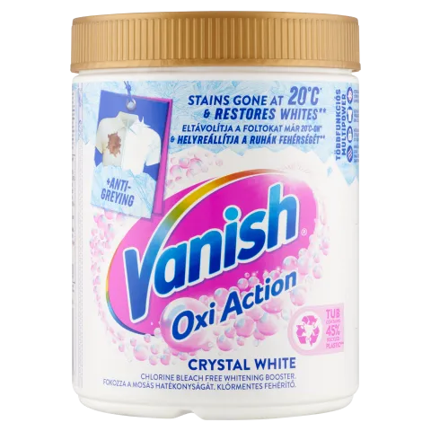 Vanish Oxi Action folteltávolító és fehérítő por 970 g termékhez kapcsolódó kép