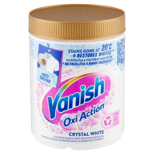 Vanish Oxi Action folteltávolító és fehérítő por 970 g termékhez kapcsolódó kép