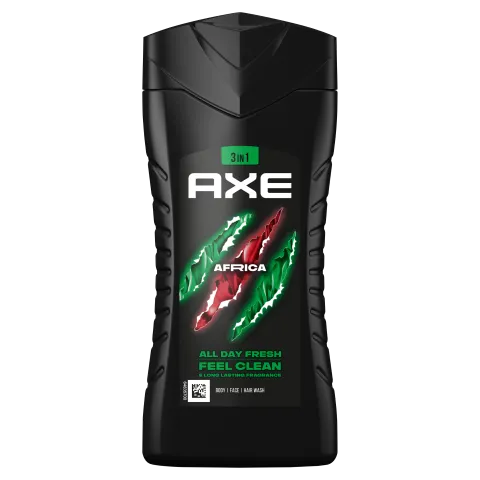 AXE Africa 3 in 1 tusfürdő testre, arcra, hajra 250 ml termékhez kapcsolódó kép
