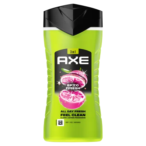 AXE Epic Fresh 3 in 1 tusfürdő testre, arcra, hajra 250 ml termékhez kapcsolódó kép