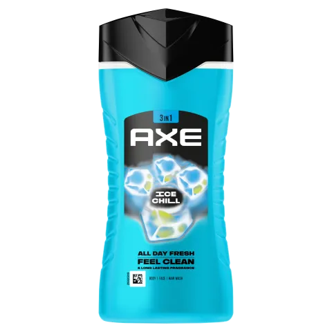 AXE Ice Chill 3 in 1 tusfürdő testre, arcra, hajra 250 ml termékhez kapcsolódó kép