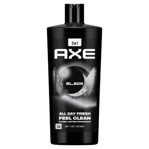 AXE Black 3 in 1 tusfürdő testre, arcra, hajra 700 ml termékhez kapcsolódó kép