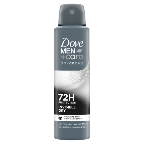 Dove Men+Care Advanced Invisible Dry izzadásgátló 150 ml  termékhez kapcsolódó kép