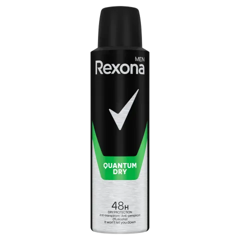 Rexona Men Quantum Dry izzadásgátló 150 ml termékhez kapcsolódó kép