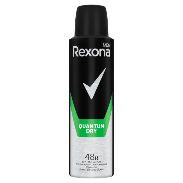 Rexona Men Quantum Dry izzadásgátló 150 ml termékhez kapcsolódó kép