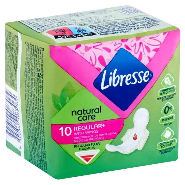 Libresse egészségügyi betét nature care ulta normal 10 db termékhez kapcsolódó kép