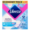 Libresse Dailies V-Protection & Freshness Regular Deo illatosított tisztasági betét 58 db termékhez kapcsolódó kép