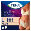 Tena Lady Pants Crème inkontinencia fehérnemű magasított derékrésszel L 8 db termékhez kapcsolódó kép