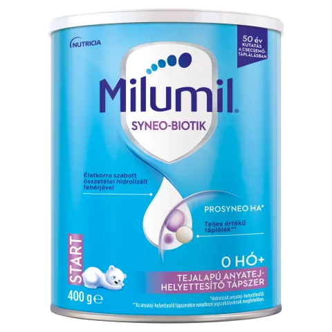 Milumil Syneo-Biotik Start Prosyneo HA tejalapú anyatej-helyettesítő tápszer 0+ 400 g termékhez kapcsolódó kép